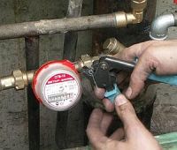 Установка счётчика на воду